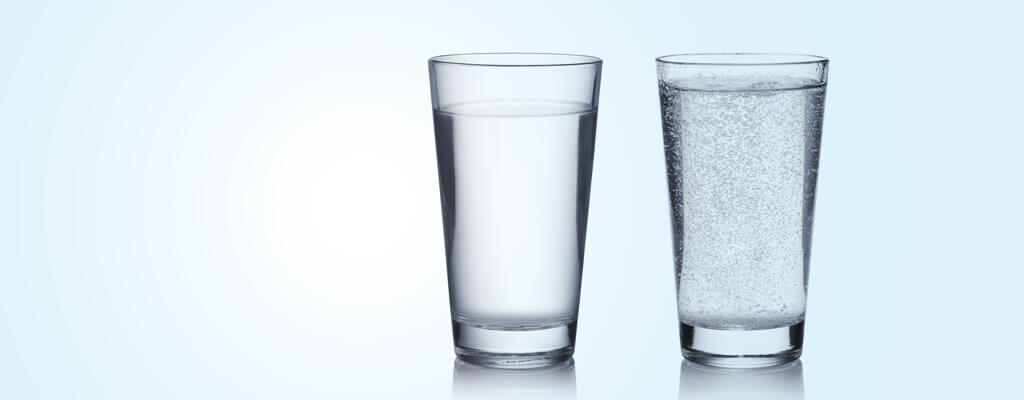 sparkling water versus regular water